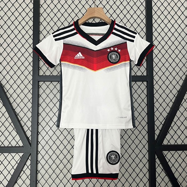 Camiseta Alemania Primera Retro Niño 2014